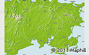 Physical Map of Wendeng