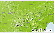 Physical 3D Map of Wulian