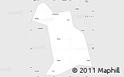 Silver Style Simple Map of Zhangqiu