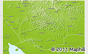 Physical 3D Map of Zhaozhuang Shiqu