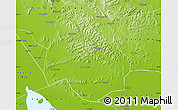 Physical Map of Zhaozhuang Shiqu