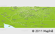 Physical Panoramic Map of Zhaozhuang Shiqu