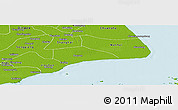 Physical Panoramic Map of Fengxian