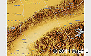 Physical Map of Dai Xian