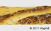 Physical Panoramic Map of Dai Xian