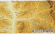 Physical 3D Map of Daning