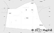 Silver Style Simple Map of Daning