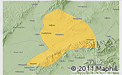 Savanna Style 3D Map of Datong
