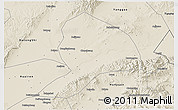 Shaded Relief 3D Map of Datong