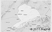 Silver Style 3D Map of Datong