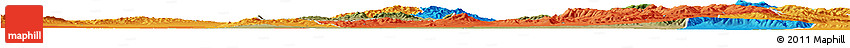 Satellite Horizon Map of Datong, political outside