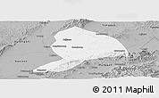 Gray Panoramic Map of Datong