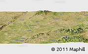 Satellite Panoramic Map of Datong