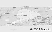 Silver Style Panoramic Map of Datong