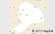Classic Style Simple Map of Datong