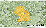 Savanna Style 3D Map of Fenxi