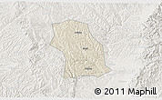Shaded Relief 3D Map of Fenxi, lighten