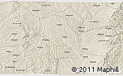 Shaded Relief 3D Map of Fenxi
