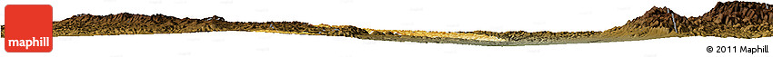 Physical Horizon Map of Fenxi, darken Physical Horizon Map of Fenxi, darken
