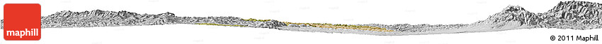 Satellite Horizon Map of Fenxi, lighten, desaturated Satellite Horizon Map of Fenxi, lighten, desaturated