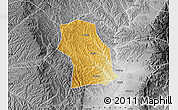 Physical Map of Fenxi, desaturated
