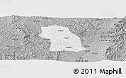 Gray Panoramic Map of Fenxi