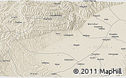 Shaded Relief 3D Map of Fenyang