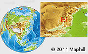 Physical Location Map of Fenyang