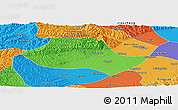 Political Panoramic Map of Fenyang