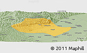 Savanna Style Panoramic Map of Fenyang