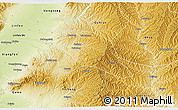 Physical 3D Map of Fushan