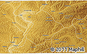 Physical 3D Map of Hequ