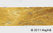 Physical Panoramic Map of Hequ