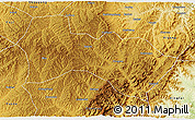 Physical 3D Map of Heshun