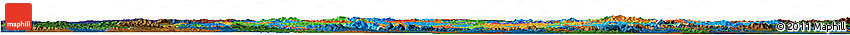 Political Horizon Map of Shanxi, darken