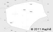 Silver Style Simple Map of Huo Xian