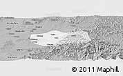 Gray Panoramic Map of Jiang Xian