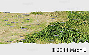 Satellite Panoramic Map of Jiang Xian