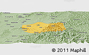 Savanna Style Panoramic Map of Jiang Xian
