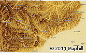 Physical 3D Map of Jiaocheng