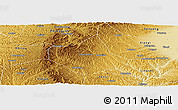 Physical Panoramic Map of Jiaokou