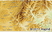 Physical 3D Map of Licheng
