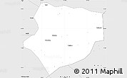Silver Style Simple Map of Lingchuan