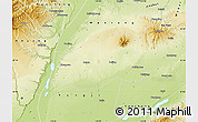 Physical Map of Linyi