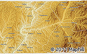 Physical 3D Map of Liulin