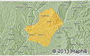 Savanna Style 3D Map of Liulin