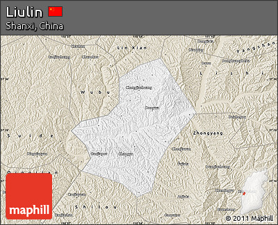 Classic Style Map of Liulin