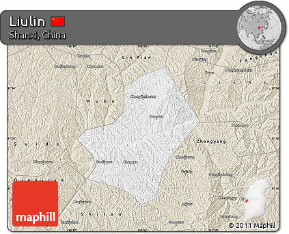 Classic Style Map of Liulin