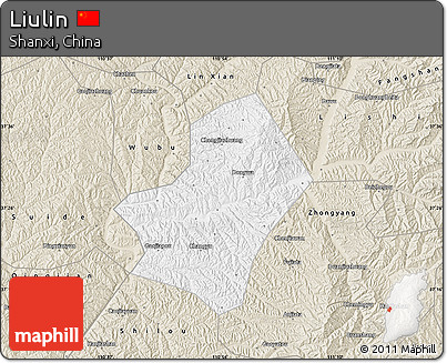 Classic Style Map of Liulin