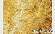 Physical Map of Liulin